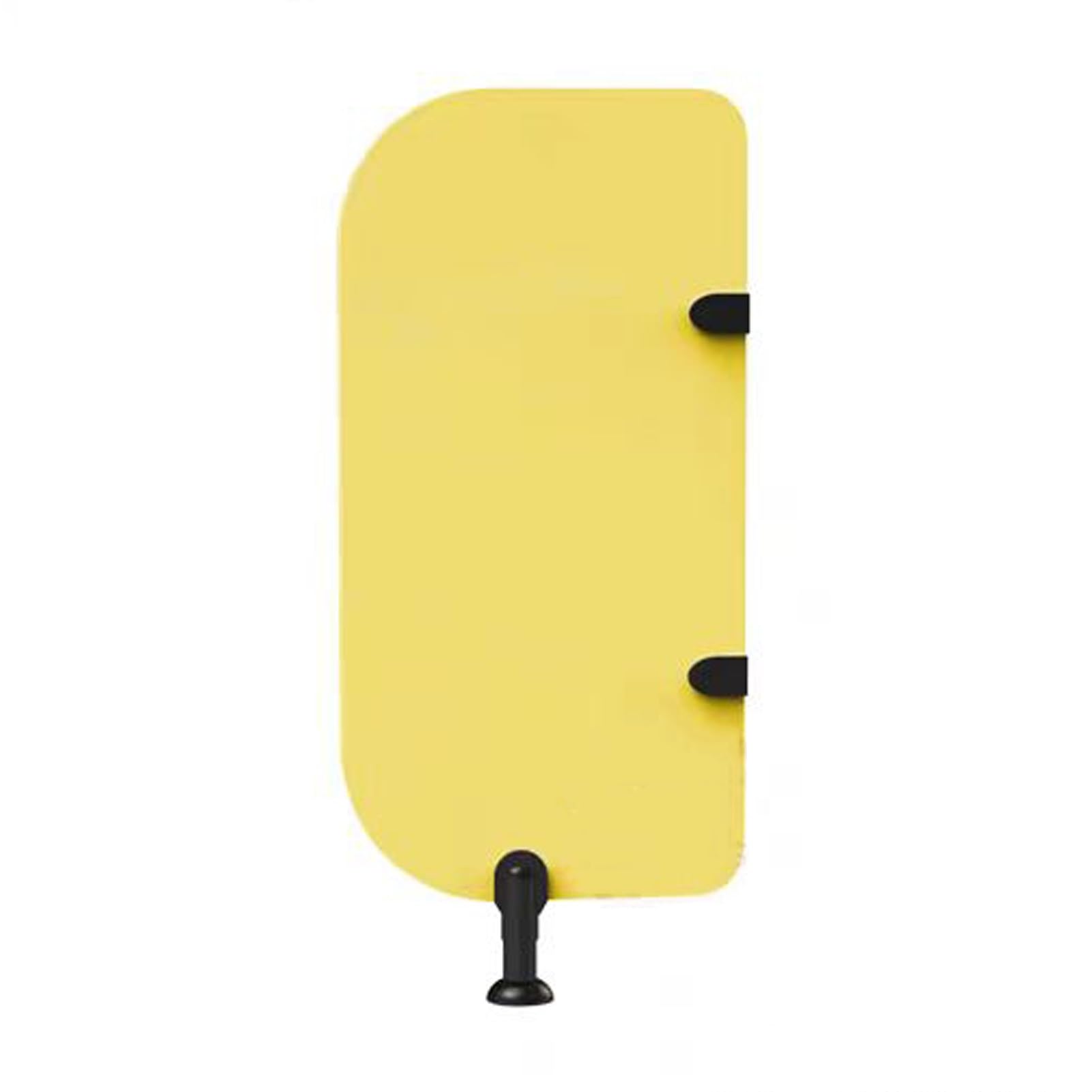 Cloison pour urinoir de jardin d'enfants au design éducatif jaune et amusant