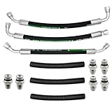 High Pressure Oil Pump(HPOP) Hoses and Crossover Line Kit for Ford Excursion F250 F350 F450 F550 Super Duty 1999-2003 7.3L Powerstroke Turbo Engine