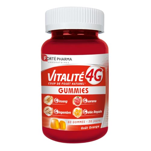 Forté Pharma - Vitalité 4G Gummies | Gummies Energie -
