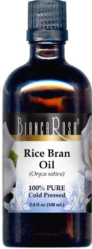 Rice Bran Oil - 100% Pure, Cold Pressed (3.40 fl oz, ZIN: 428369) - 2 Pack