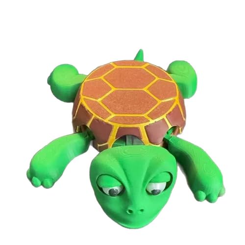 Turtle Coaster 3D PrintedCup Holder with Funny Expression Coffee Coaster Screaming Pop Turtle Liftable Limbs Gag for Drinks (2)