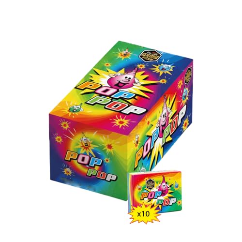 🎉 Divertimento e Sicurezza per Tutti - Con i Pop Pop Petardi BlasiDi, aggiungi un tocco di allegria sicuro e adatto ai bambini a ogni occasione! Perfetti per feste, compleanni, capodanno o serate in compagnia, questi petardi creano un suono scoppiettante quando vengono lanciati a terra, regalando momenti di puro divertimento.