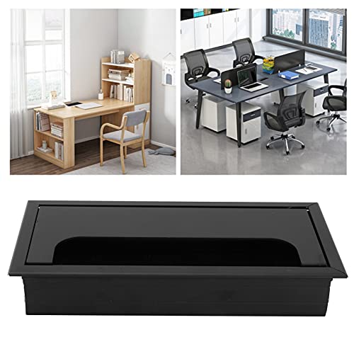 2 Piezas Caja Organizadora de Cables, Bandeja para Gestión de Cables de Escritorio para Hogar y Oficina miniatura 5