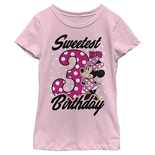 Disney Girl's Sweet 3rd Birthday T-Shirt