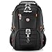 Siegberger Rucksack mit 20 Fächern, 45 l, Flaschenhalter, Audio-& USB-Zugang, Damen & Herren, für Reisen Wandern Outdoor Campus Schule Daypack Wanderrucksack Trekkingrucksack wassergeschützt