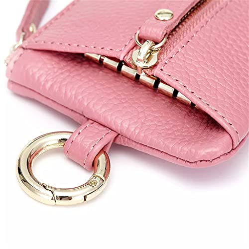 Mini porte-monnaie fermeture éclair multifonction aux finitions soignées - 7