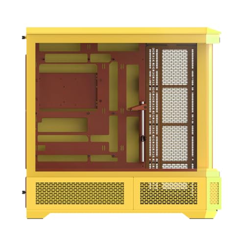 Image of Thermaltake View 600 TG; Full Tower; 420mm Radiator Support; 480mm GPU Clearance; Hidden Connector Support; Rotatable PCIe Slots; 220mm PSU Clearance; Butter Caramel; CA-11H-00FMWN-00
