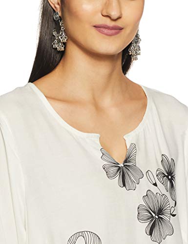 Image of Indigo Women's Rayon Straight Kurta