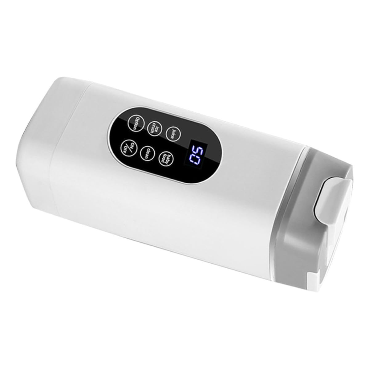 Artibetter Licuadora Portátil de Color Blanco 12 Cuchillas, Fácil de Limpiar y Recargable, Exprimidor Fresco Adecuado para Viajes al Aire Libre y Uso Diario
