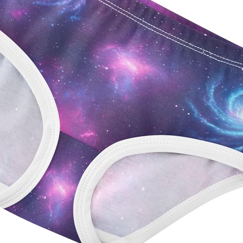 Colorful Swirl Purple Pink Girls Underwear Toddlers 2t Cotton Little Girl Panties Colorful Briefs Undies Kids4