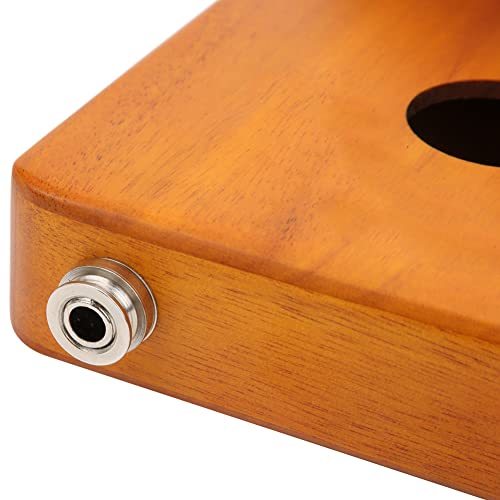 Piano à Pouce, EQ Kalimba en Acajou Robuste intégré avec Sac de Transport pour la Performance(Jaune) - Les Beatles, Paul McCartney, John Lennon, RIngo Starr, George Harrison Piano à Pouce, EQ Kalimba en Acajou Robuste intégré avec Sac de Transport pour la Performance(Jaune) – Image 8