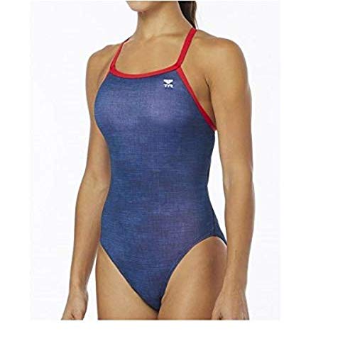 TYR Sandblasted Diamondfit, Navy, 30