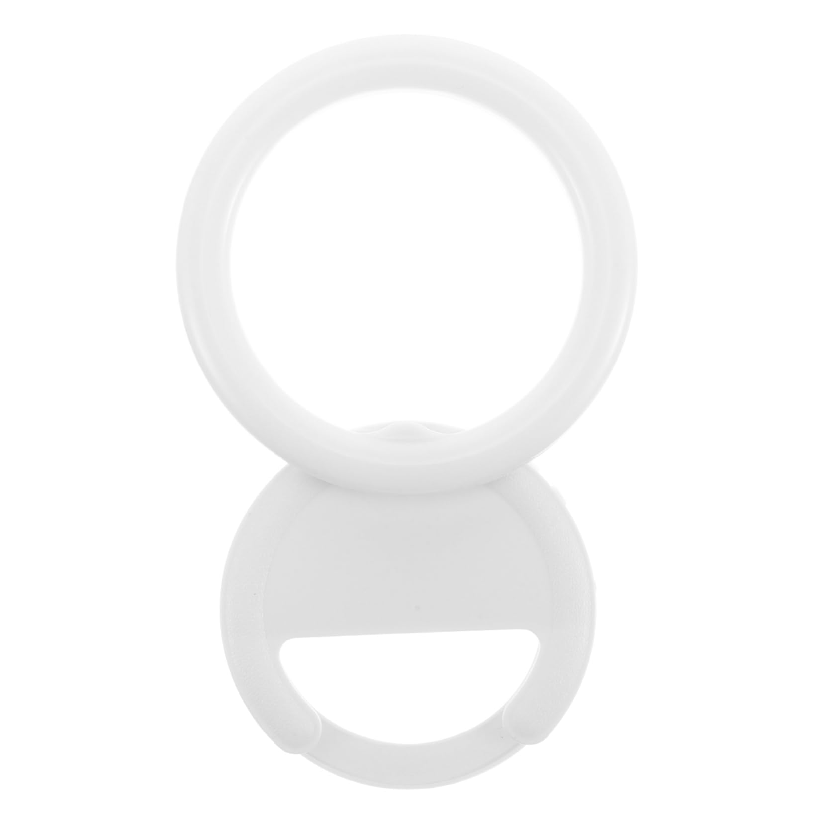 NUOBESTY Portable Clip LED Ring Light for Cell Phones Dimmable for Outdoor Photography Makeup Video Recording Live Streaming Lightweight Versatile Lighting