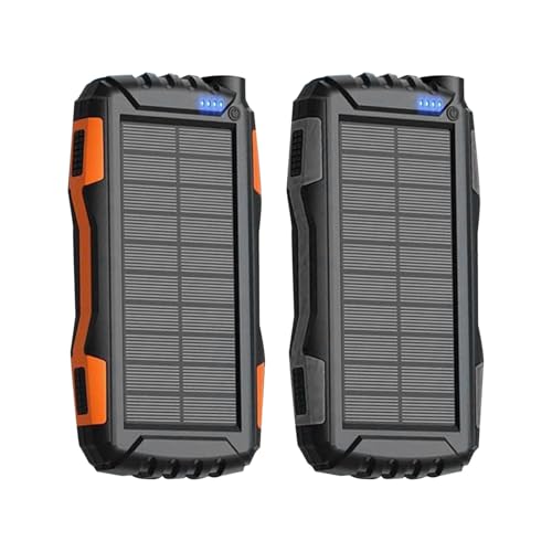 Power bank solar de 42800mah con carga rápida inteligente y alta capacidad de almacenamiento