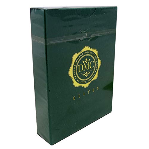 XGATML AMAHLE YIROCK DMC Elites Green Marked Playing Cards Poker Size Deck USPCC Custom Limited