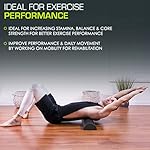 ProsourceFit High Density Foam Rollers - inches long. Firm Full Body Athletic Massager for Back Stretching, Yoga, Pilates, Post Workout Trigger Point Release - Image 5