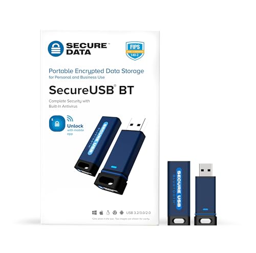 Clé USB 3.0 cryptée 8 Go avec déverrouillage par application mobile - 4