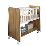 Mini Berço Moises Portatil com Grades Fixas Nature