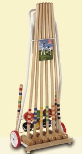 KROCKET (engl. CROQUET) - Wagen für 6 Spieler, Qualität Made in Italy (pro Stück) Cover