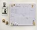 High Note Weekly Planner Notepad - Garden Bee Desktop Planning Pad: Magnetic - 52 Tear-Off Sheets - 9