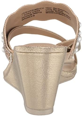 Kenneth Cole Reaction Women's Women's Maureen Platform, Soft Gold, 9 | Image 2