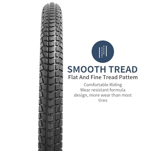YUNSCM 2-PCS 26″ Bike Tires 26 x 1.95 (53-559) Compatible