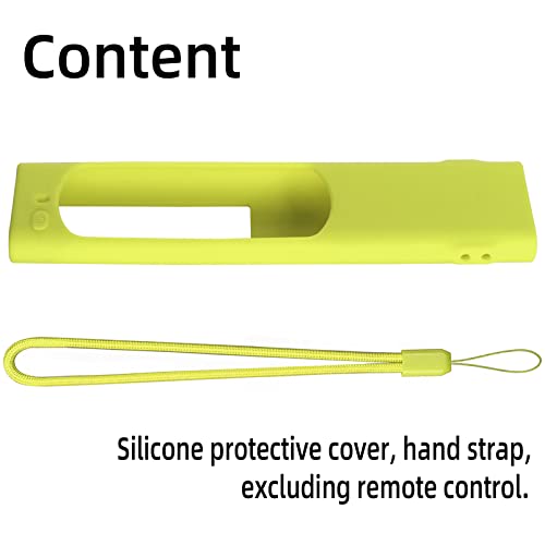 Image of Silicon Protective Case Cover Compatible with Samsung Frame tv Remote Cover 2022 TM2280E QLED TV BN68-13897A (Remote Not Included) - Glow in Dark Green
