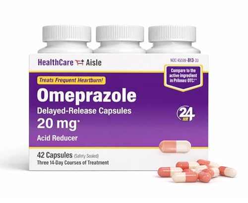 HealthCareAisle Omeprazole 20 mg...