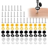 Schraubenabdeckungen | Abdeckkappen für Befestigungsnägel an Möbeln - Wasserdichte Schutzkappen für Möbel Kabelmanagement Rohrversiegelung Heimwerkerbedarf Industrie und Kfz