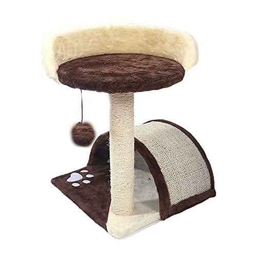 PSK PET MART Activity Cat Tree House with Scratching Post - Small & Medium Colour May Vary