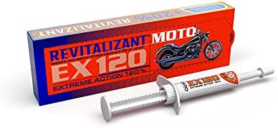 XADO Revitalizant EX120 Conditioner for Motorcycle and Small Engine Equipment (Blister Package, Syringe 4 ml) - Protectant Fluid - Rebuild and Restore Your Motor Metal Parts from Wear