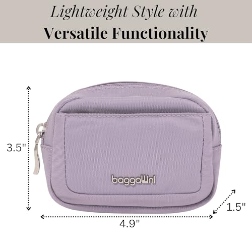 Image of Baggallini Women's Pocket Cosmetic - Lightweight Bag - Travel Essentials Makeup Organizer Mini