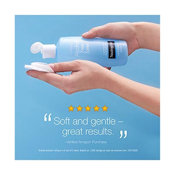 Neutrogena-Oil-and-Alcohol-Free-Facial-Toner-Hypoallergenic-Skin-Purifying-Face-Toner-to-Cleanse-Recondition-and-Purify-Skin-Non-Comedogenic-Quick-Absorbing-85-fl-oz Neutrogena Oil- and Alcohol-Free Facial Toner, Hypoallergenic Skin-Purifying Face Toner to Cleanse, Recondition and Purify Skin, Non-Comedogenic, Quick-Absorbing, 8.5 fl. oz