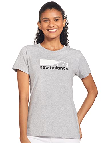 Image of new balance Women Short Sleeve Top