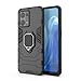 Kukoufey Case for Oppo Reno 7 4G, Magnetic Car Mount Bracket Shell Case, Black