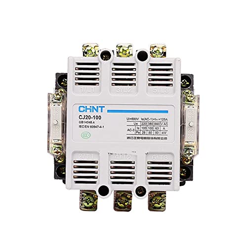 Contacteur électrique triphasé AC 380V CJ20-160A pour commande moteur - 7