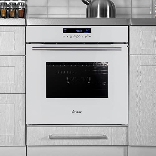 KKT KOLBE Backofen 60 cm weiß | autark | 70L | 3,2kW | Grill | Umluft | Heißluft | Teleskopauszüge | Automatik-Timer | Wärmeschutzverglasung | EB8015W – Bild 5