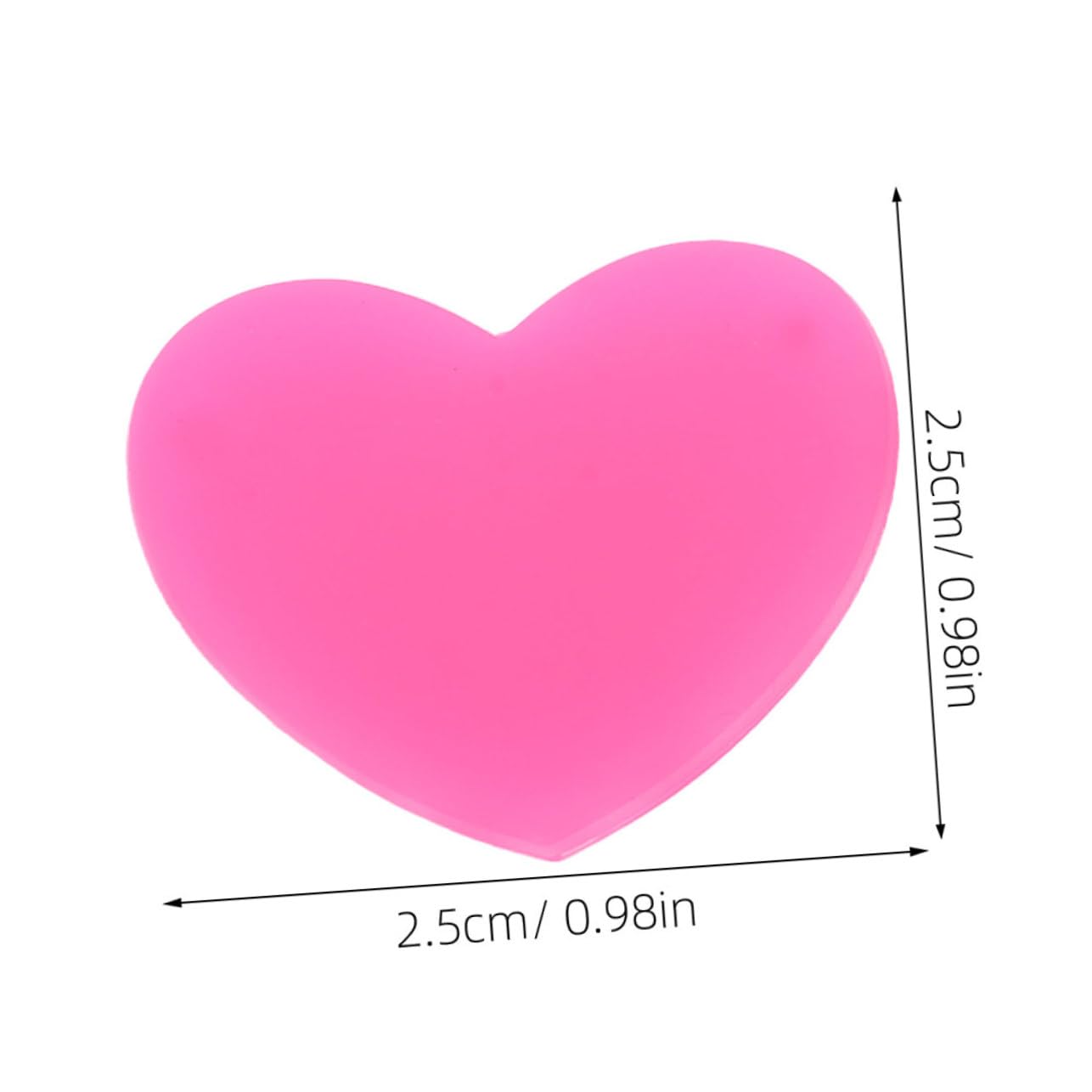 NAMOARLY 4pcs Heart-Shaped Tennis Racket Vibration Dampeners Silicone Vibration Absorbers for Racket