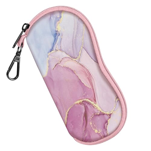 Image of FINTIE Glasses Case with Carabiner, Ultralight Neoprene Sunglasses Pouch