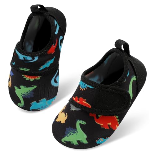 Image of storeofbaby Baby Boys Girls Water Shoes Infant Barefoot Quick Dry Aqua Socks for Swim Beach Pool