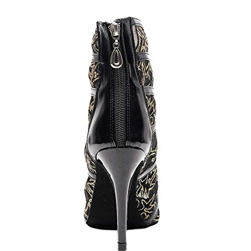 Chaussures de danse latine de salon avec talon et semelle sur mesure