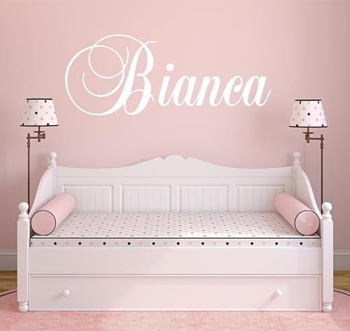 Vinilo decorativo personalizado para pared con nombre único miniatura 5