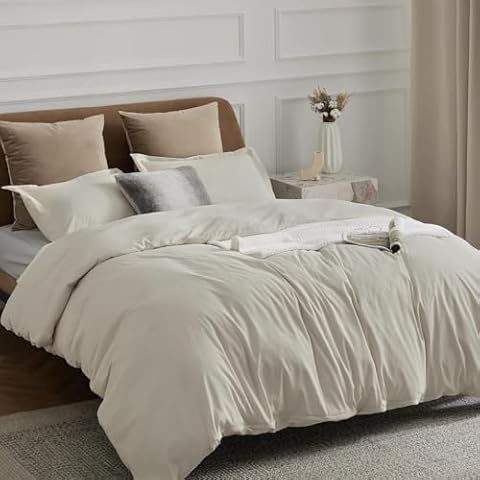 Bedsure Linen Duvet Cover Set Cover
