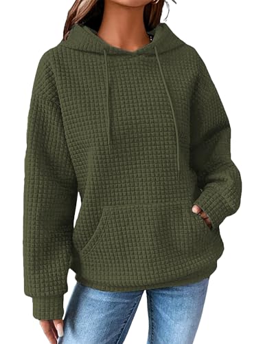 Zeagoo Hoodie Damen Langarm Kapuzenpullover Winter Warme Hoodie Casual...