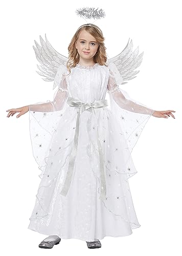 Disfraz completo Ángel Estelar para niñas miniatura 1