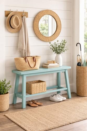 Image of Boraam Sonoma Counter Height Backless Bench - Aspen Valley Finish