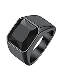 Mens Rings Size 11 Black Ring Mens Fashion Ring Men Black Rings