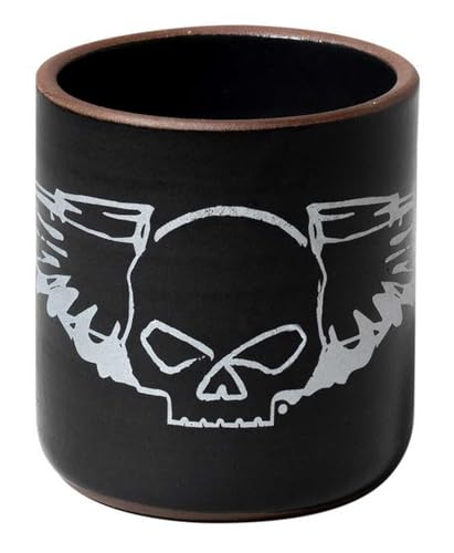 Taza de cerámica Harley-Davidson 14 oz negra miniatura 3