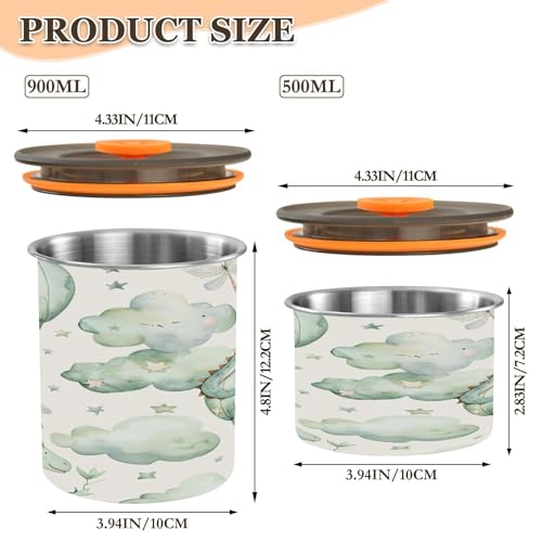 Contenedor de Almacenamiento al Vacío para Café 30oz miniatura 3