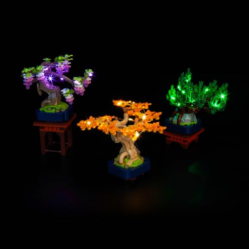 Image of LocoLee Light kit Compatible with Lego 10373 Mini Bonsai Trees Botanicals - No Model Only Light, LED Lighting Accessories Compatible with Lego 10373 Mini Bonsai